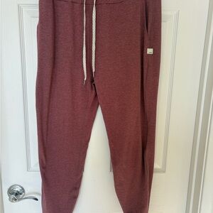 Vuori Maroon Women’s Jogger Pants